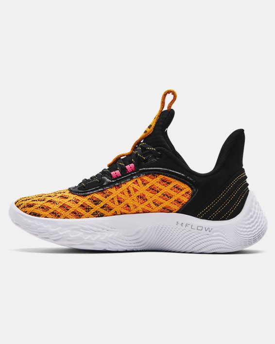 Unisex Curry Flow 9 Basketball Shoes, Black, pdpMainDesktop image number 1
